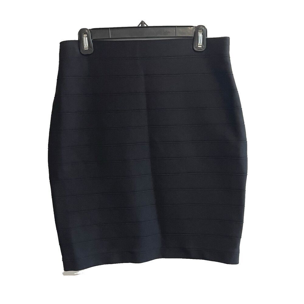 Joseph Ribkoff Black Women’s Pencil Skirt 10 Bandage Lined Elastic Stretch Sexy